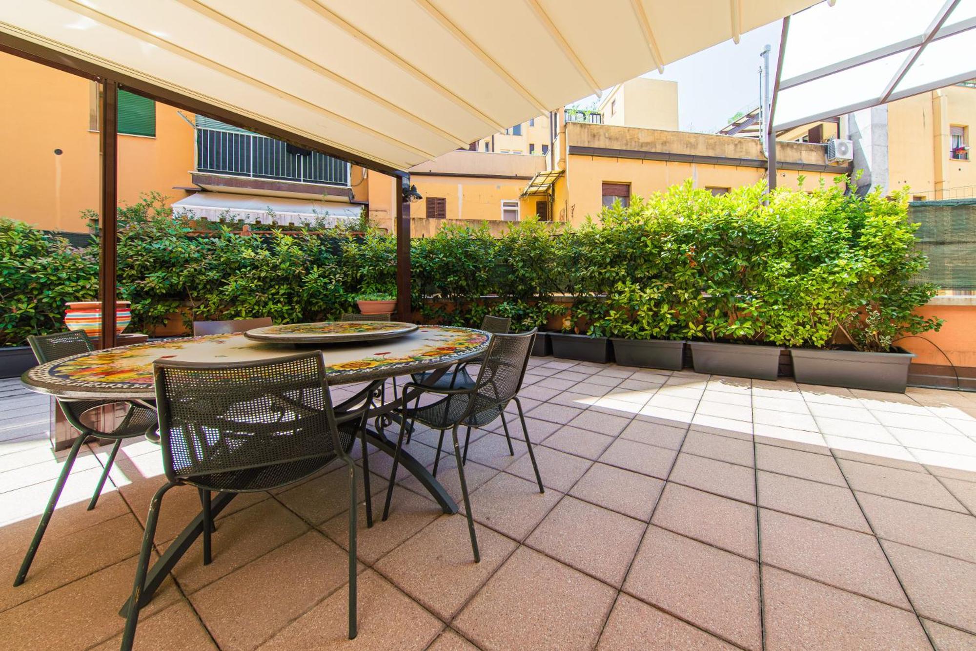 Nettuno Apartment - Private Garden In Bologna Center Exteriér fotografie